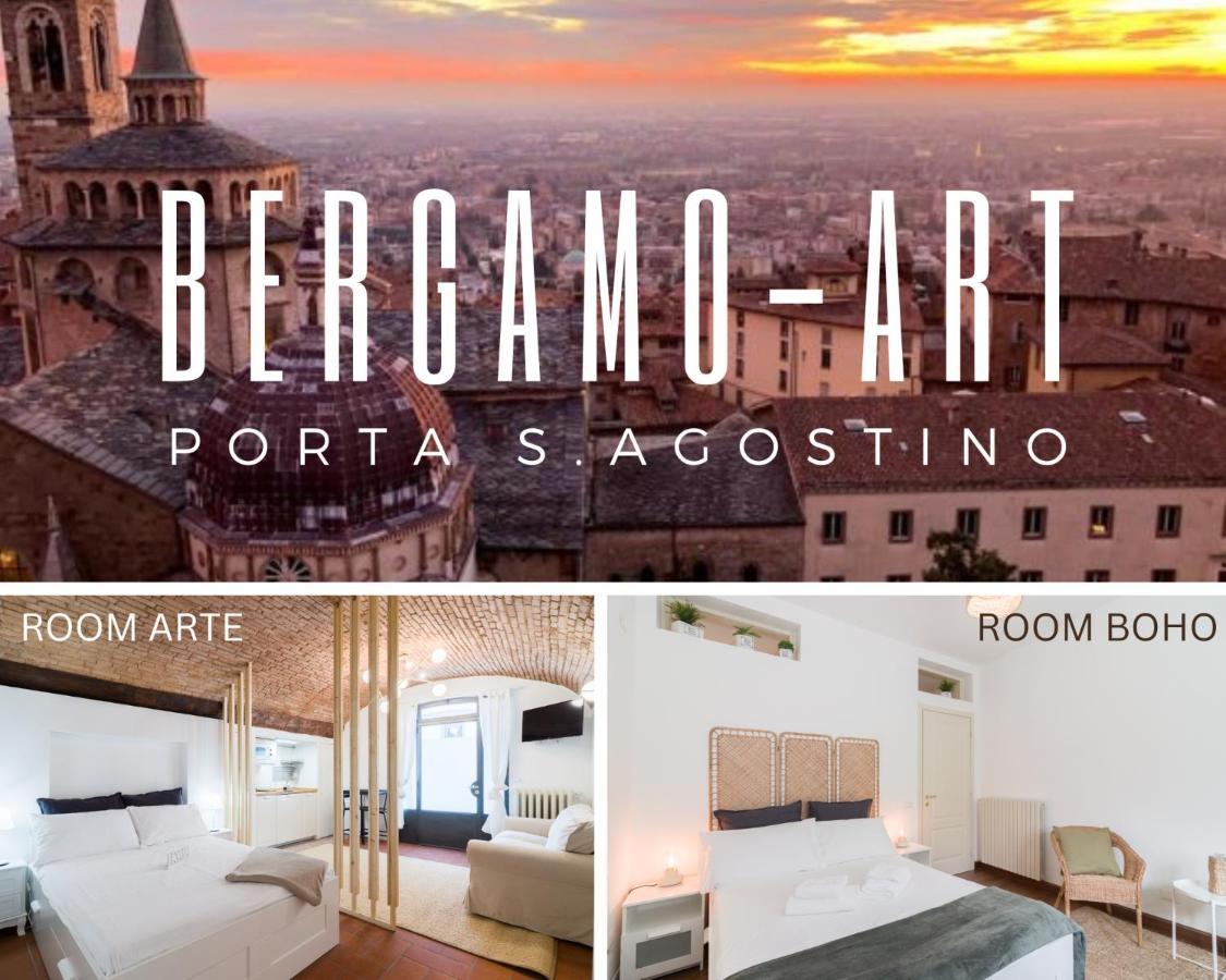 Bergamo Art - Porta Agostino Daire Dış mekan fotoğraf